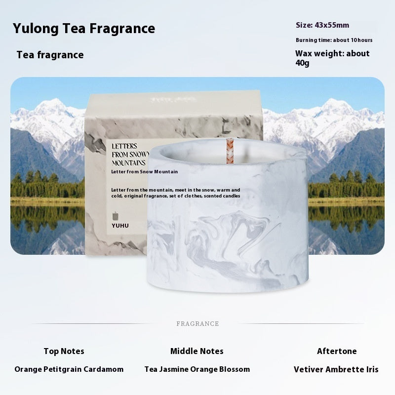 Ink Octagon Cup Aromatherapy Candle Hand Gift Box
