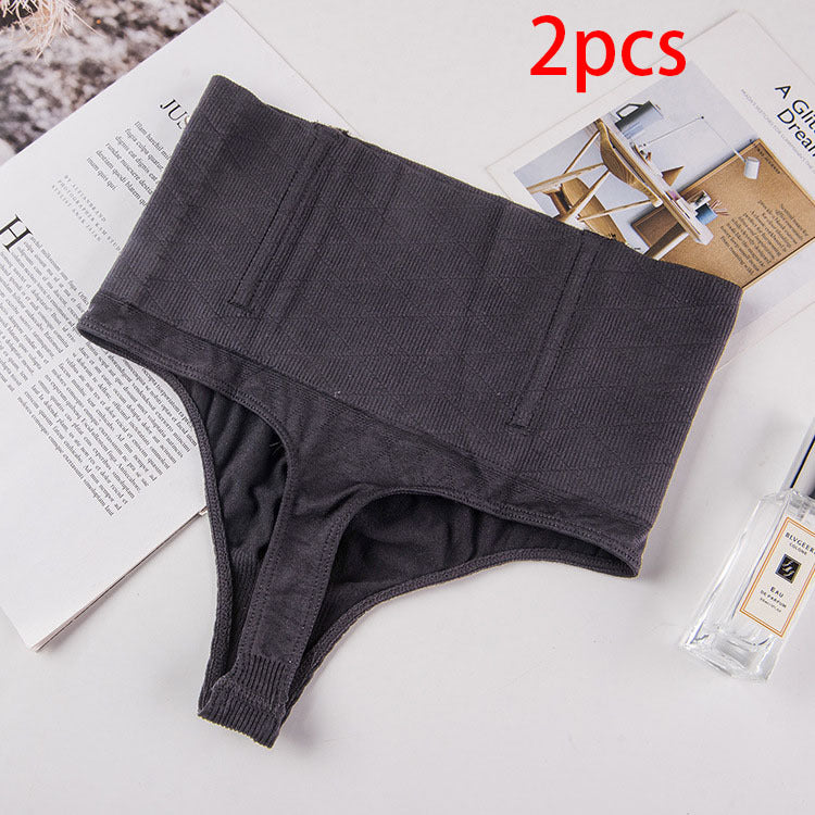 Body Sexy Triangle Thong Panties With Waist Shaping And Abdomen