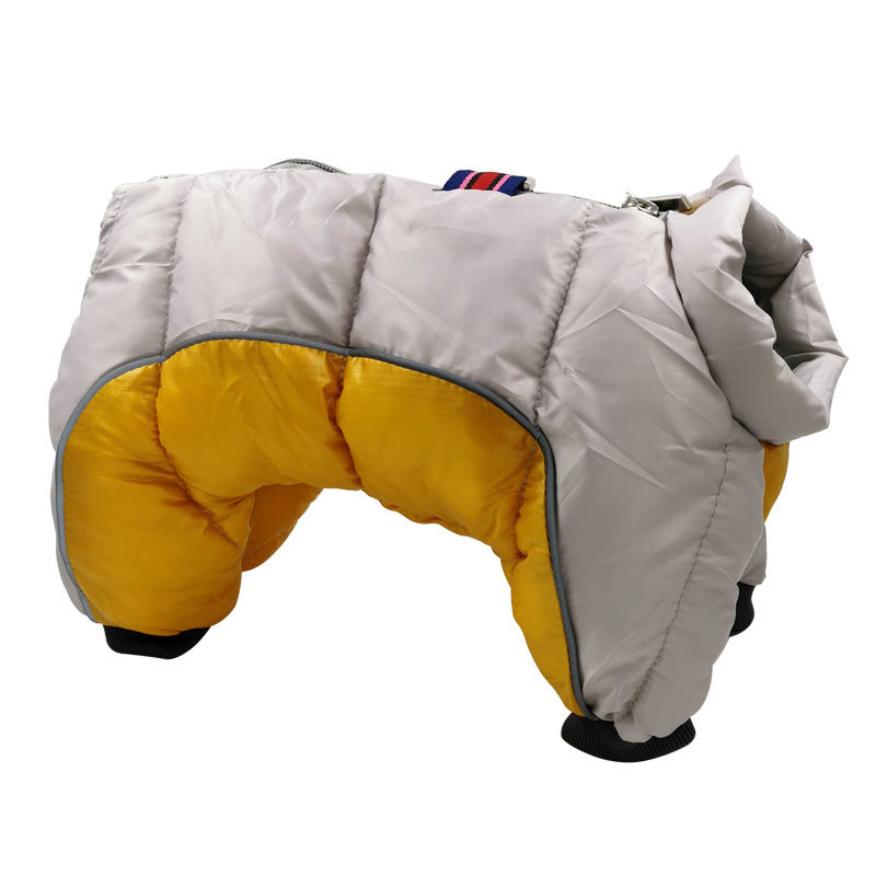 Dog camouflage cotton coat