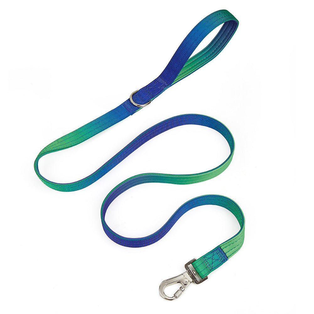 Gradient Collar Widened Pet Accessories Avoid Cutting Into The Neck