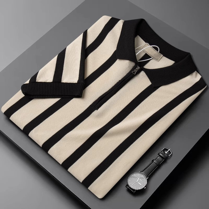 Summer Short-sleeved Versatile Men's Korean-style Retro