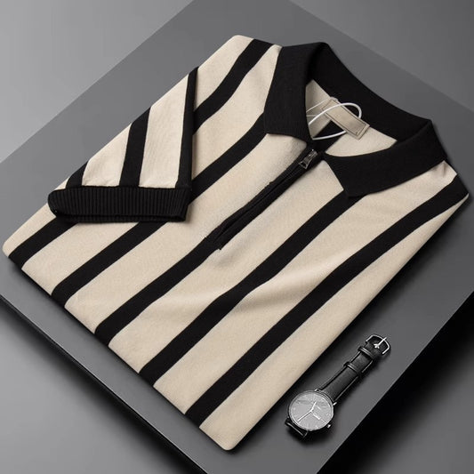 Summer Short-sleeved Versatile Men's Korean-style Retro