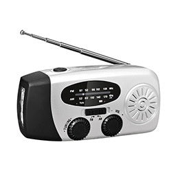 Mini-portable 3leds Solar Hand Emergency Radio