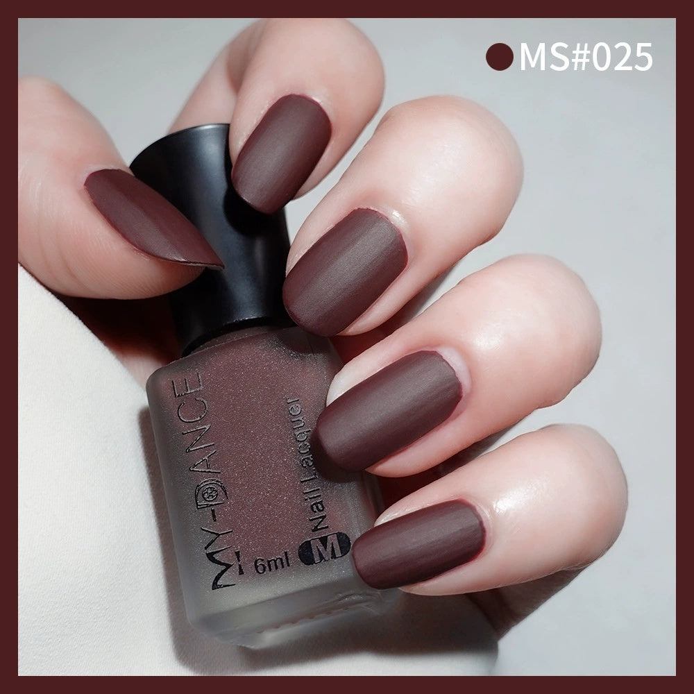 No Bake Velvet Matte Scrub Nail Polish