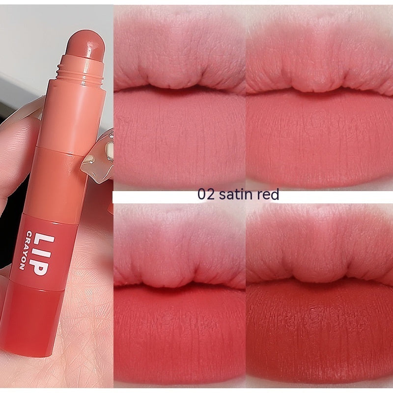 Crayon Lipstick Lip Gloss Matte Velvet Multicolor