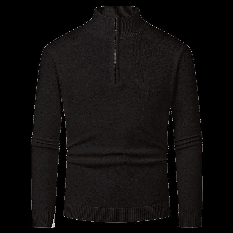 Fashion Trend Half Zipper Sweater
