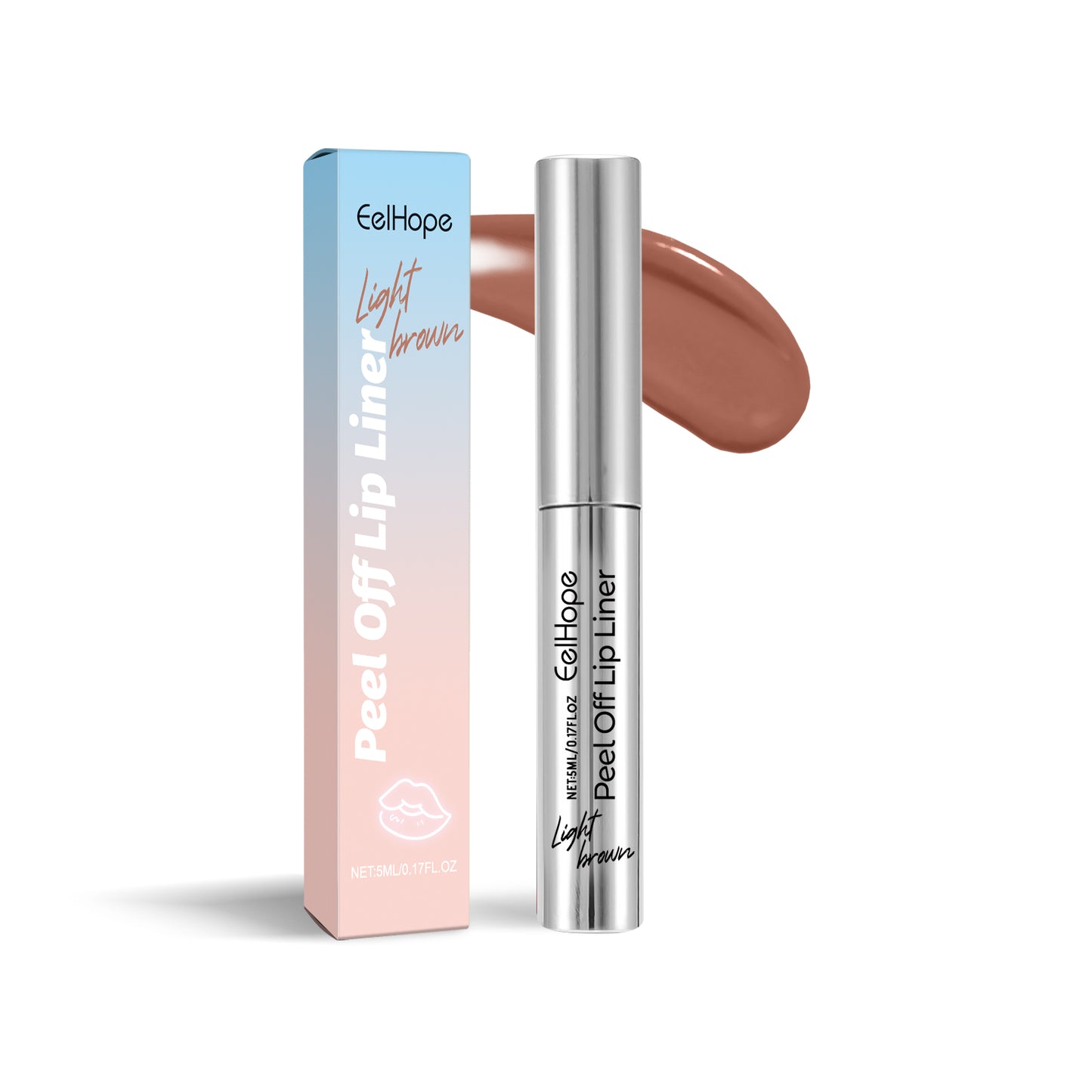 Lip-Line Peeling Liquid Is Waterproof, Sweat-Proof, Lightweight And Long-Lasting