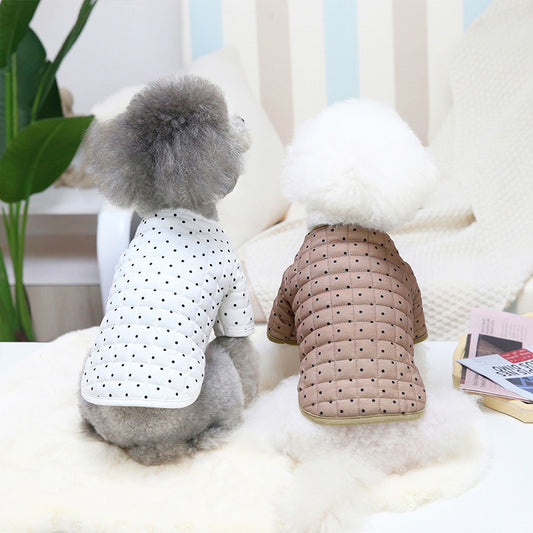 Pet Matcha Two-leg Cotton Clothing