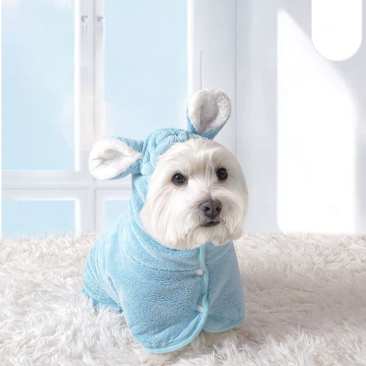 Pretty Shaped Bathrobe, Vulgar Drying Absorbent Towel, Universal, Breathable, Comfortable, For Cleaning Cats And Dogs, New Product