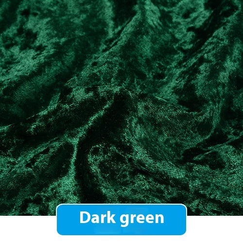 Multicolor Stretch Diamond Velvet Fabric Ice Flower Flannel