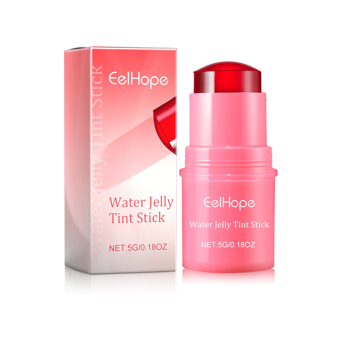 Water Jelly Tint Stick, Blush Whitening Natural Long Lasting Lip Matte Moisturizing Lip Color Makeup Combination