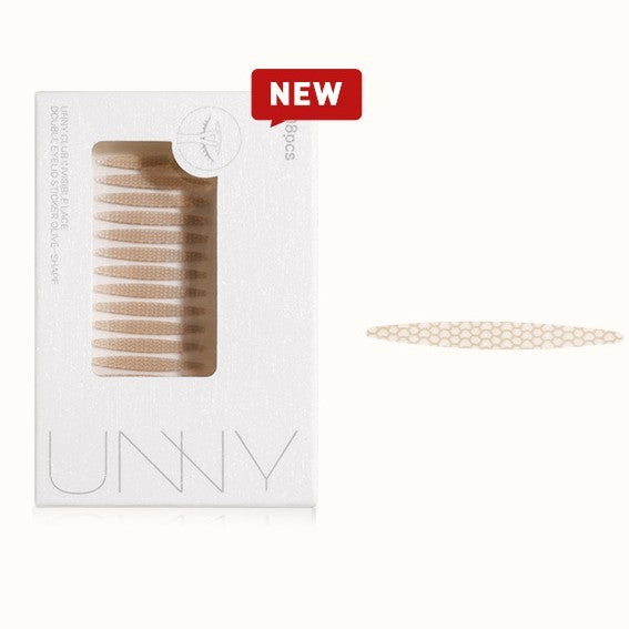 Female Seamless Natural Swollen Eye Bubble Fiber Mesh Single And Double Sides Flesh Color College Lace Invisible Double Eyelid Patch