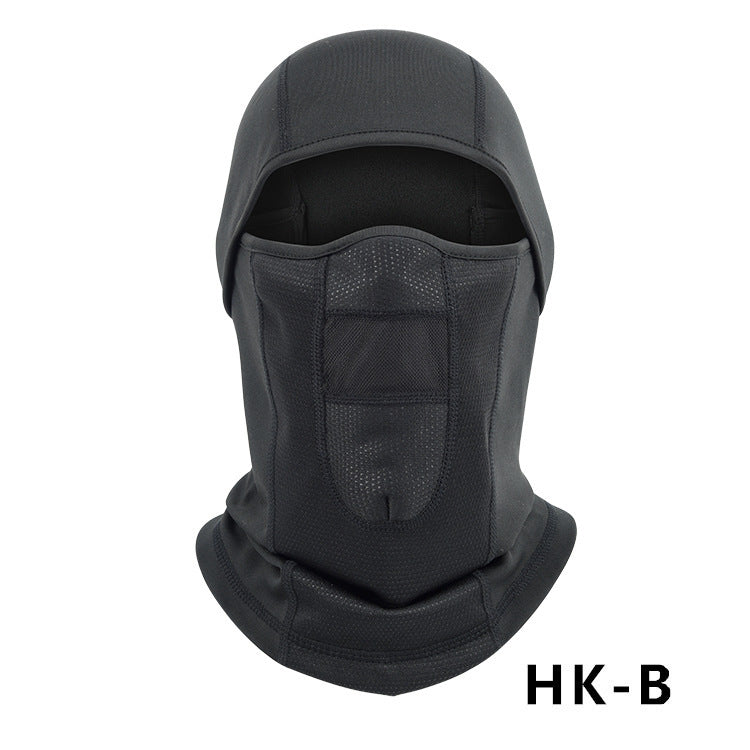 Winter Cycling Mask Warm Motorcycle Hood Outdoor Windproof Skiing