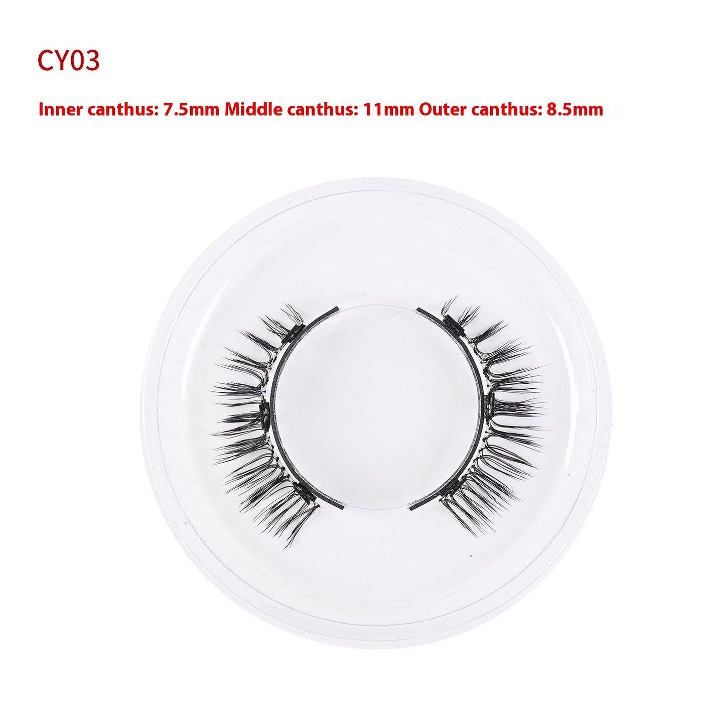 Magnetic Glue-free Three False Eyelashes Suit Collection Use Natural Simulation Long-lasting