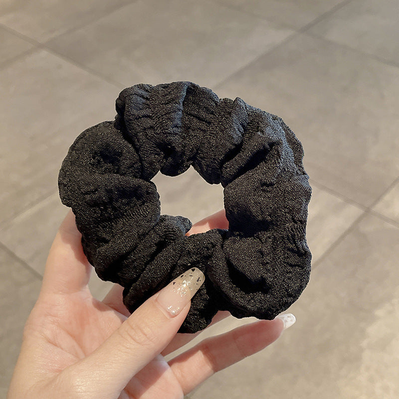 Winter Plush Pork Intestine Hair Ring