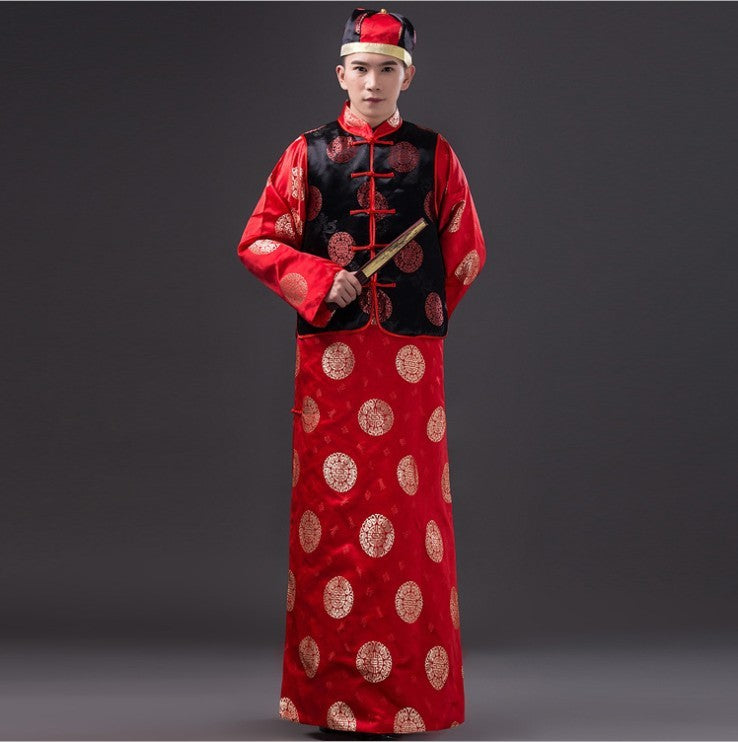 Men's Chinese Long Sleeve Tunic