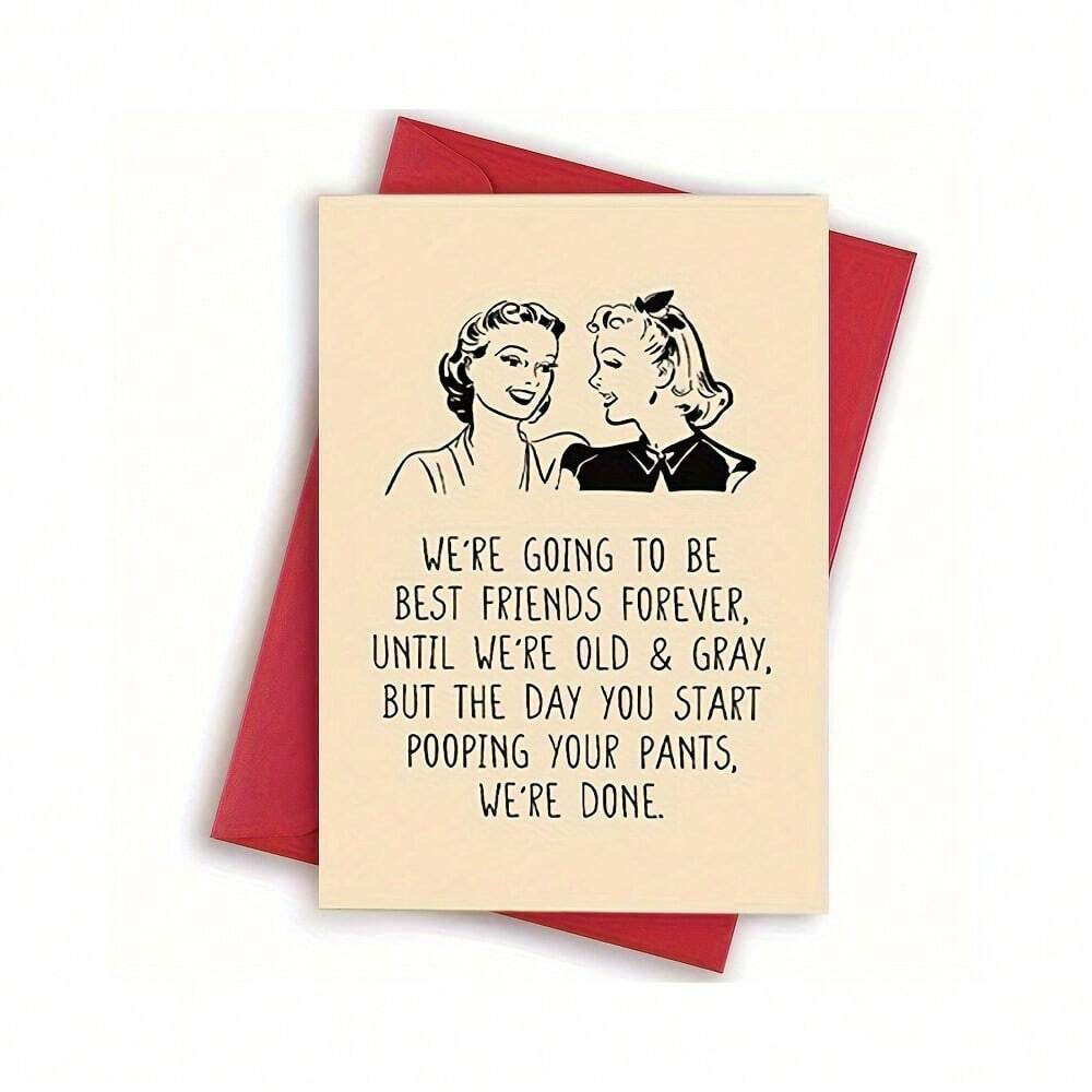 Birthday Greeting Card With Envelope Text Card