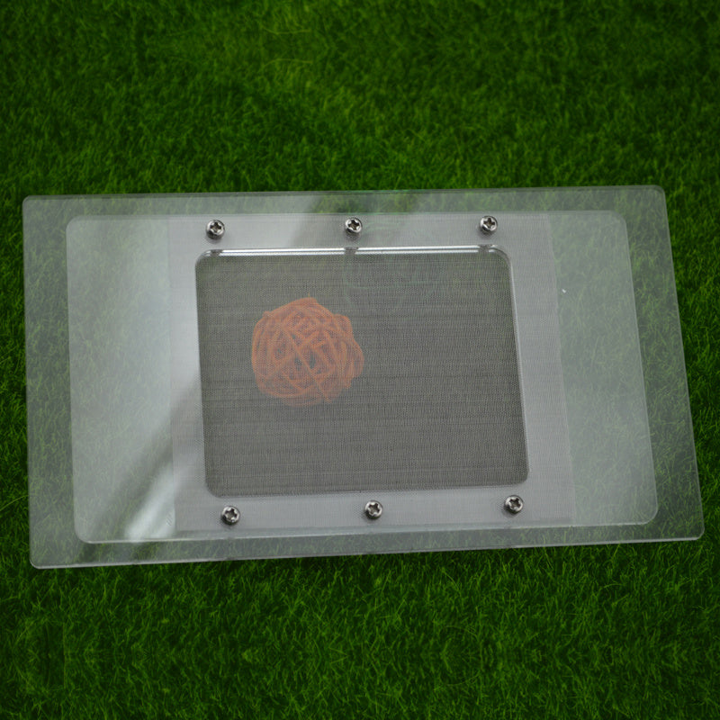 Stainless Steel Mesh Acrylic Ant Escape Cover