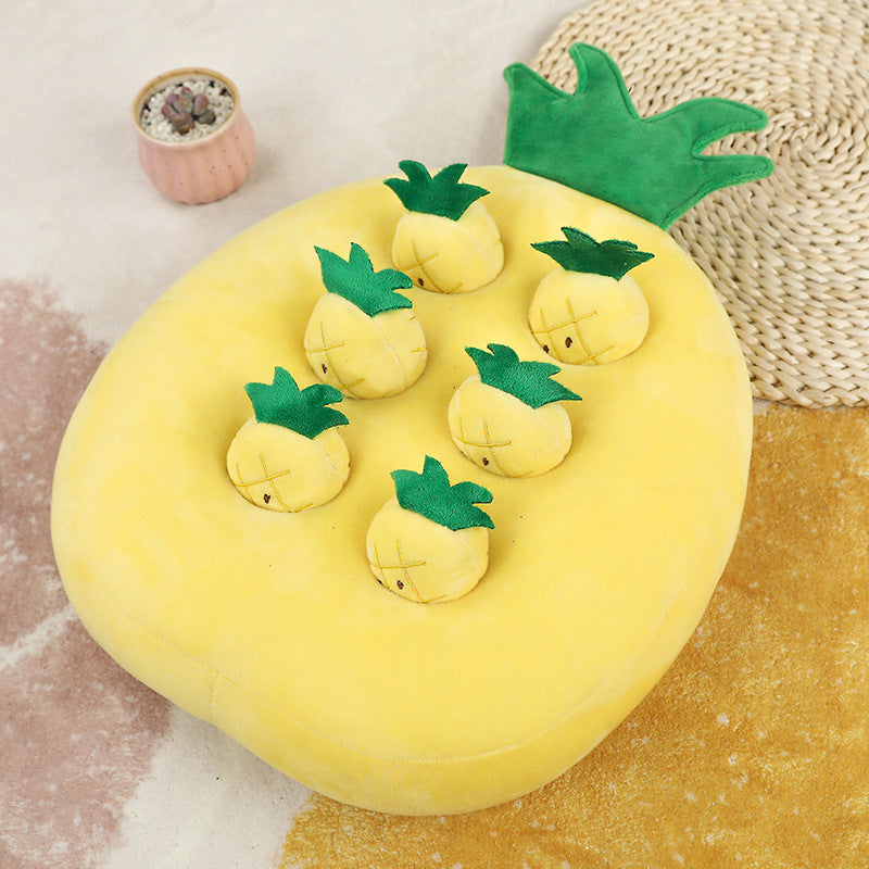 Pet Pull Radish Chick Gopher Hide And Seek Plush Toy