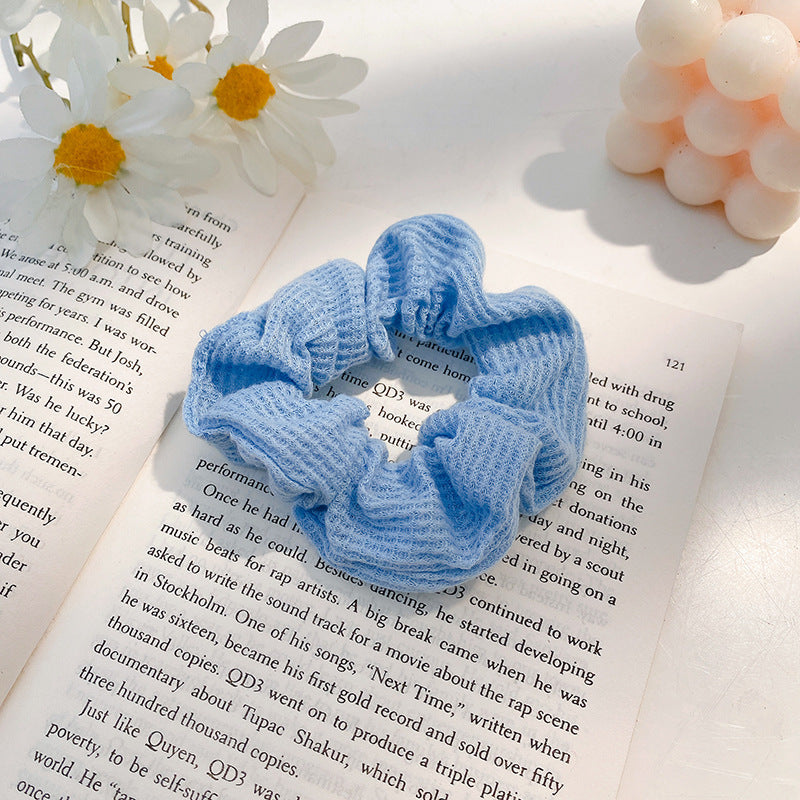Winter Plush Pork Intestine Hair Ring
