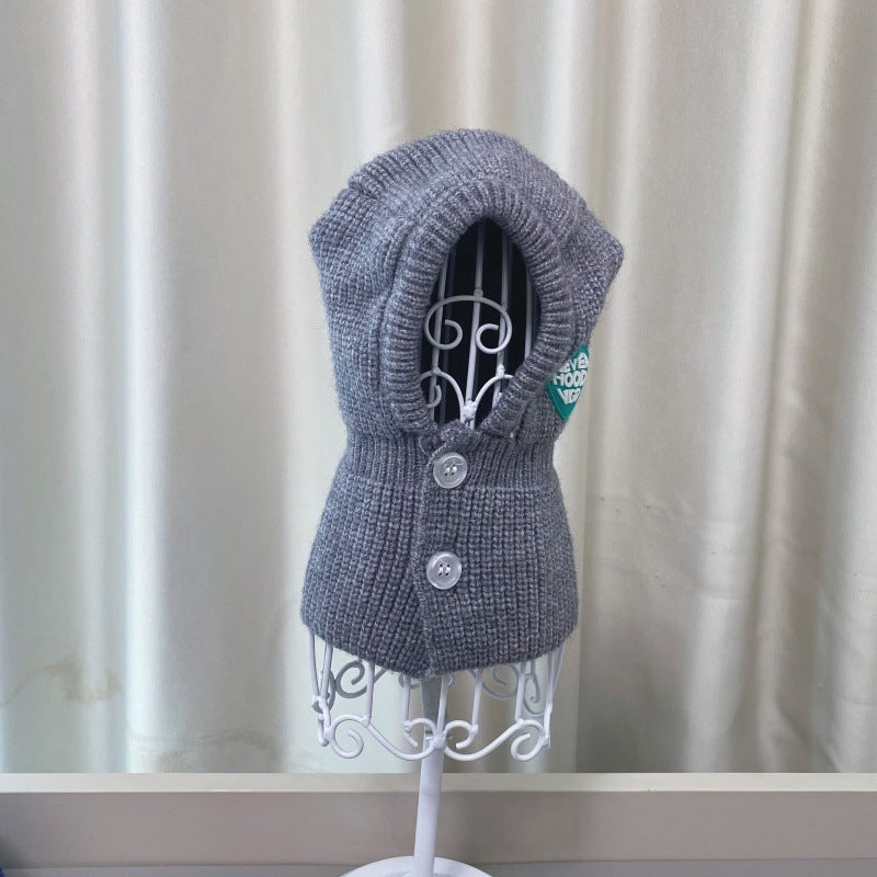 New Fashion Pet Autumn And Winter Knitted Hat