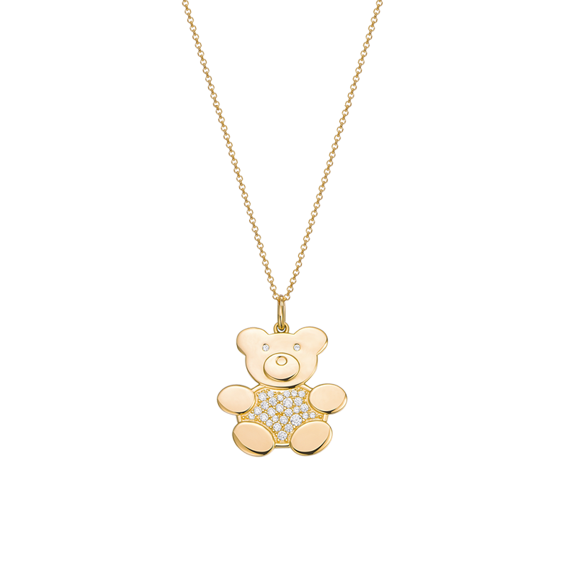 Teddy Family Necklace SN033G