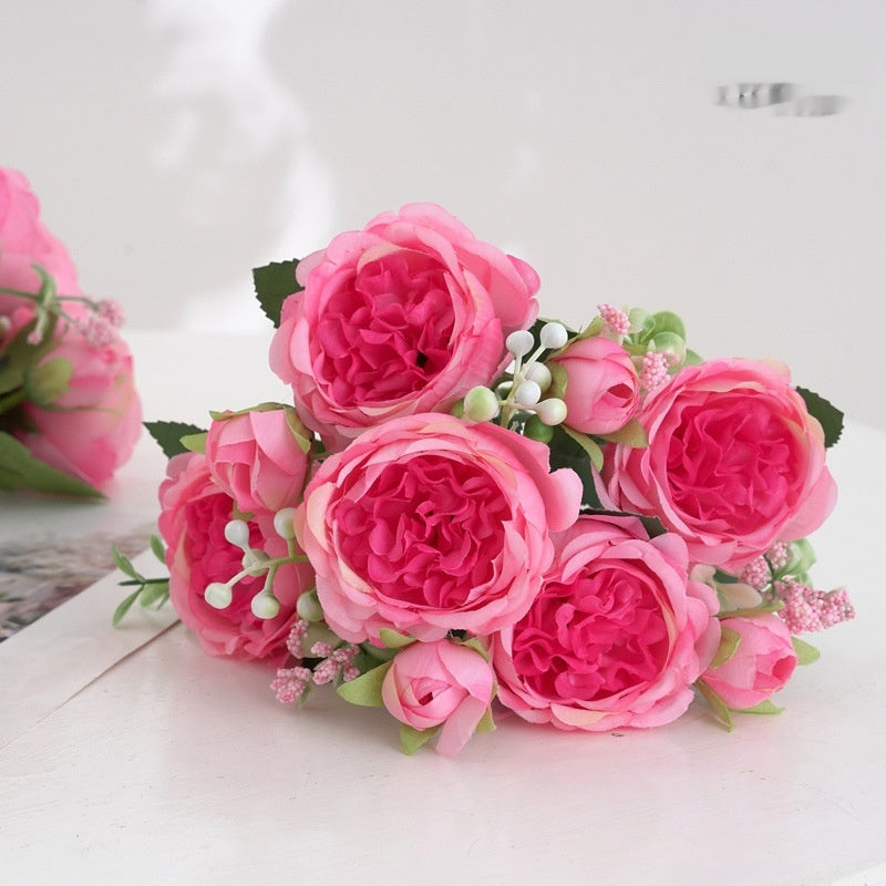 Peony Rose Home Decoration Wedding Hand Holding