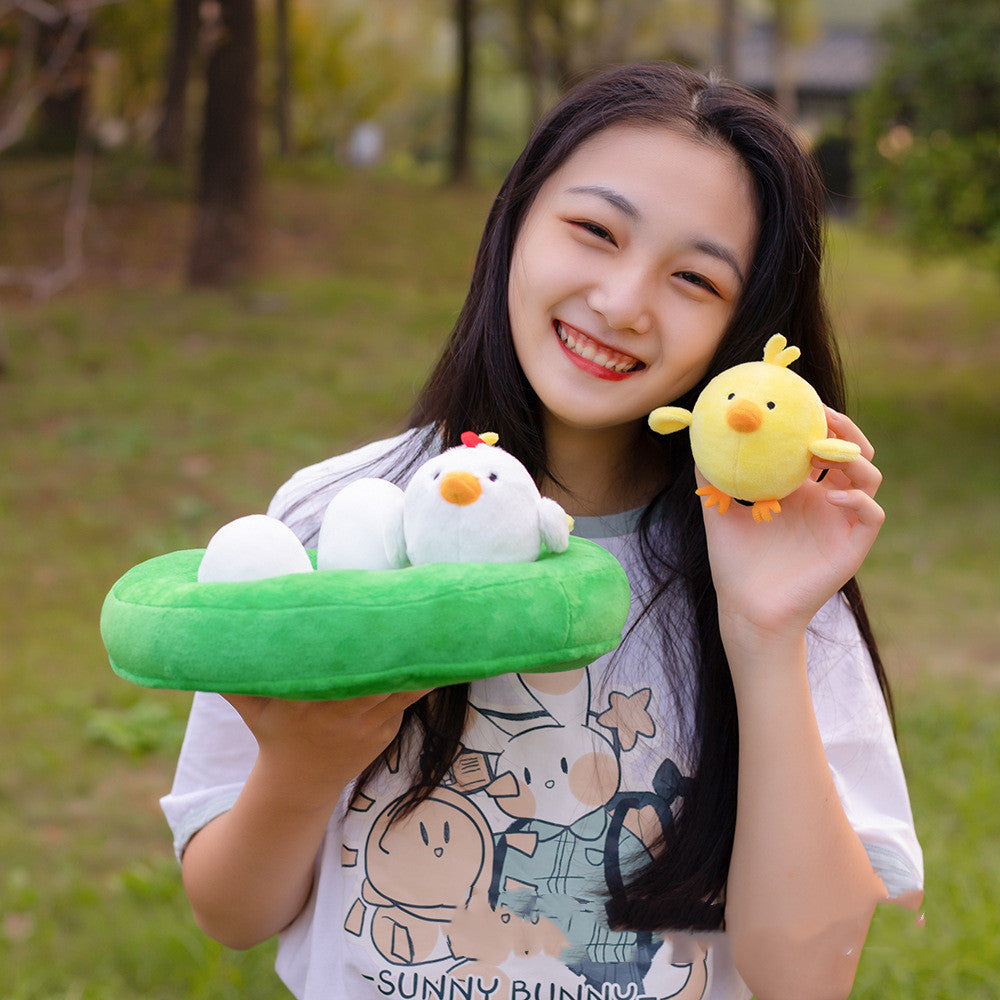 Pet Pull Radish Chick Gopher Hide And Seek Plush Toy