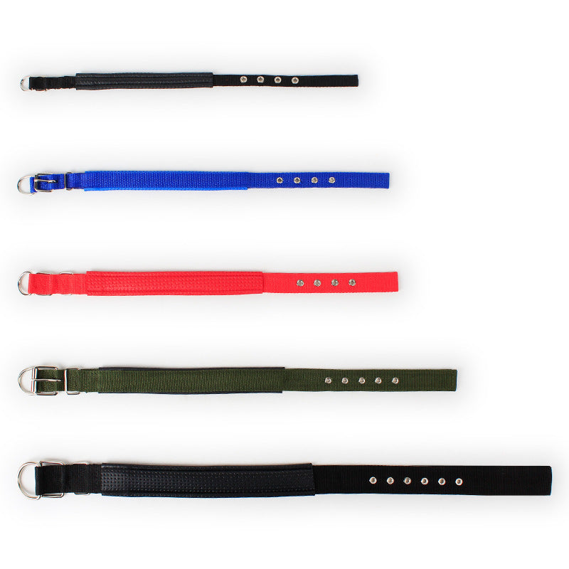 Pet collar soft leather lining polypropylene pet foam collar