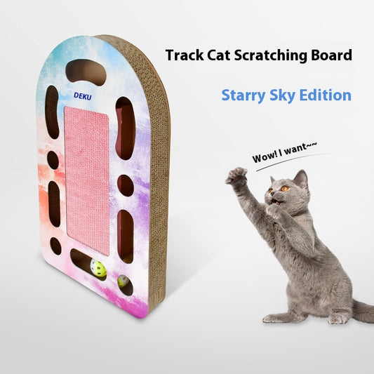 Corrugated Cat Cat Scratch Board