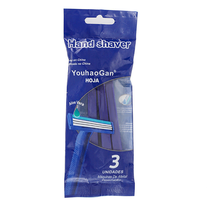 Stainless Steel Three-layer Razor Blade Disposable