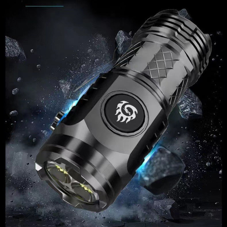 Flashlight Strong Light Rechargeable Super Bright Portable Outdoor