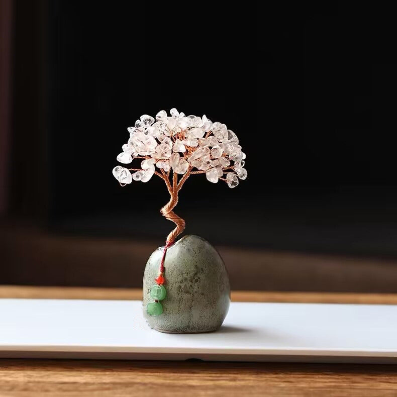 Natural Citrine Pachira Macrocarpa Lucky Ornaments