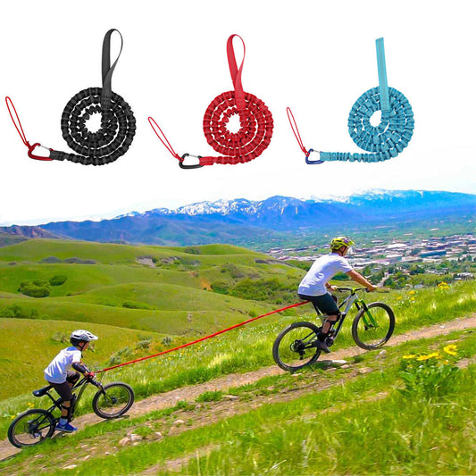 Bicycle Traction Mountain Bike Parent-child Pull Portable Trailer Rope