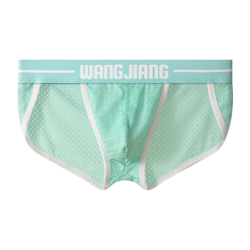 Mesh Breathable Ice Silk Men's Triangle Underwear