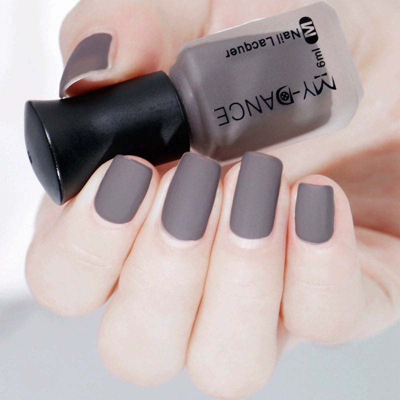 No Bake Velvet Matte Scrub Nail Polish