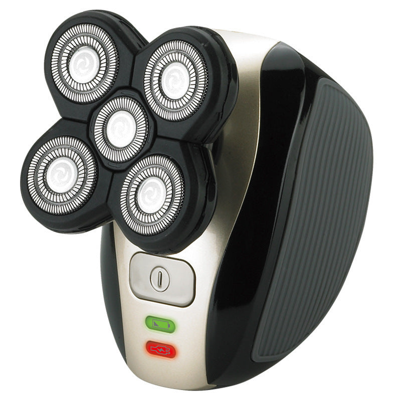 1800 Five-in-one Electric Shaver 5 Heads Shaver Men 4D Fully Washable Hair Clippers