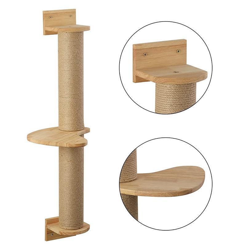 Cat Cordage Of Flax Grab Post Hanging Wall Jumping Platform