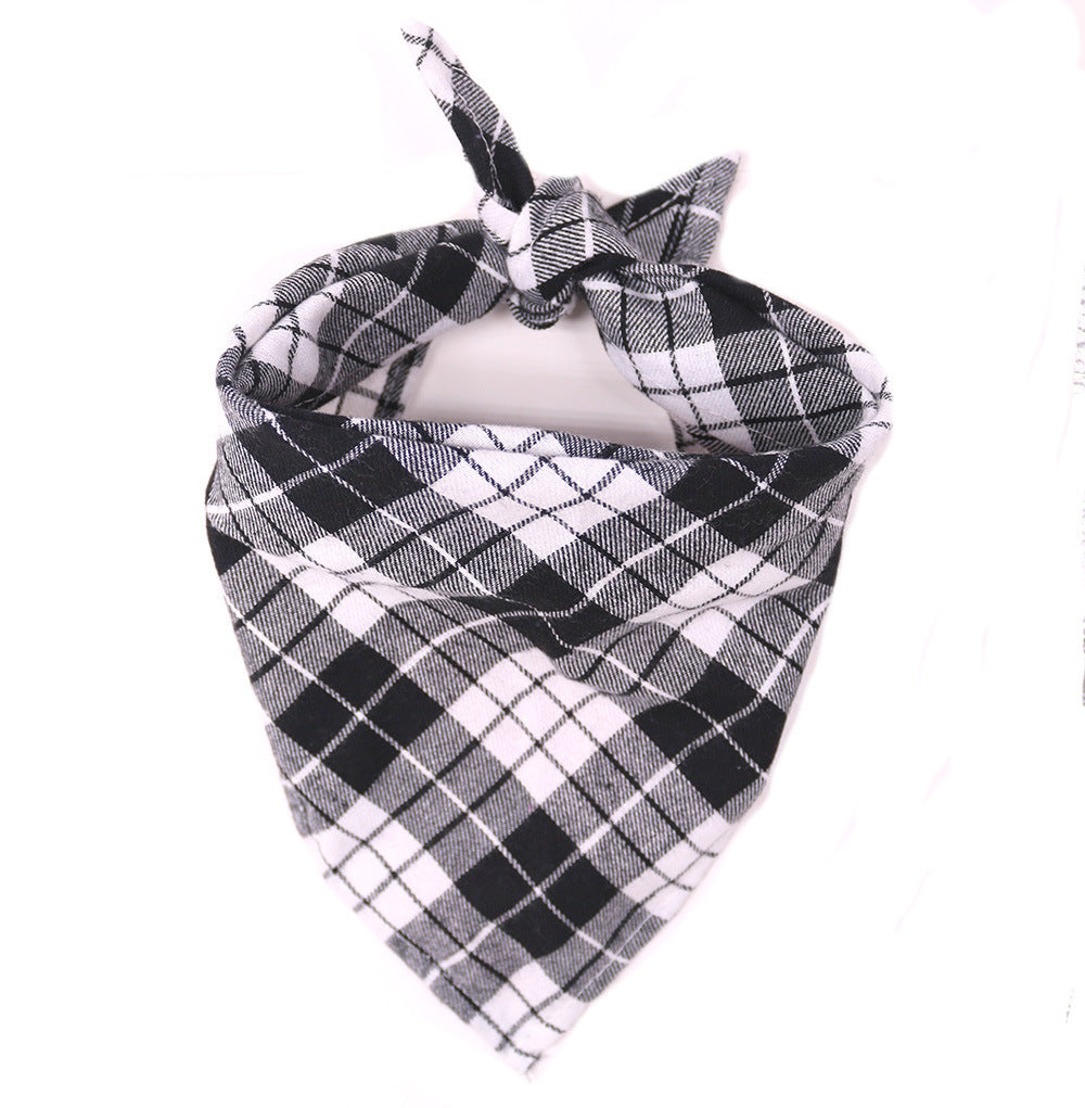 Pet Triangle Towel Big Dog Saliva Towel Classic