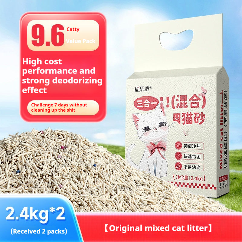 Affordable Mixed Cat Litter Clean Flavor