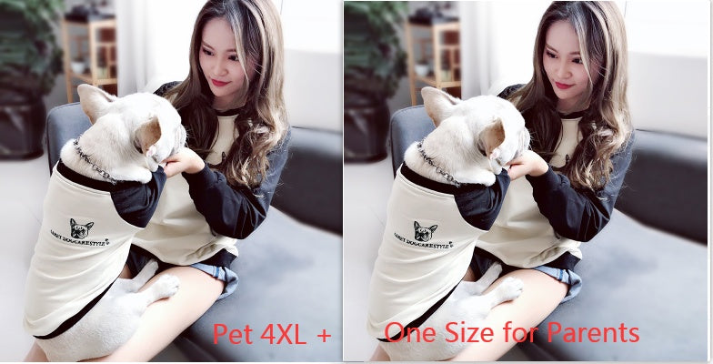 Dog Clothing Korean Style Long-sleeved T-shirt
