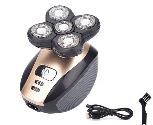 1800 Five-in-one Electric Shaver 5 Heads Shaver Men 4D Fully Washable Hair Clippers