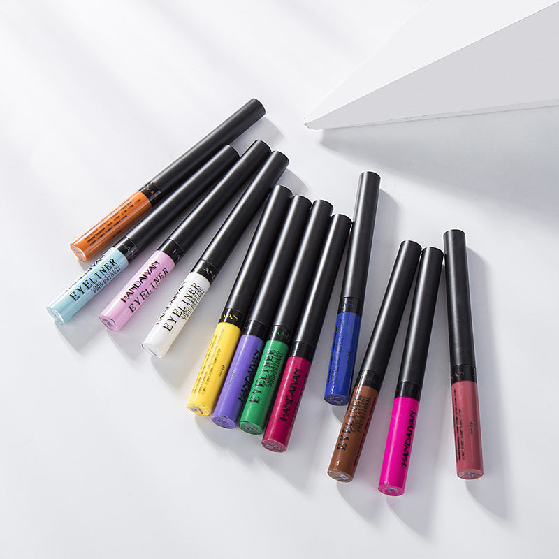 12-color matte eyeliner