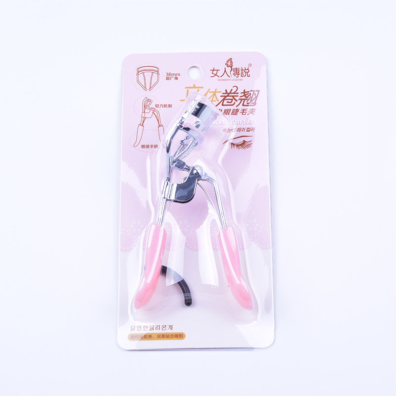 Stainless steel eyelash curler