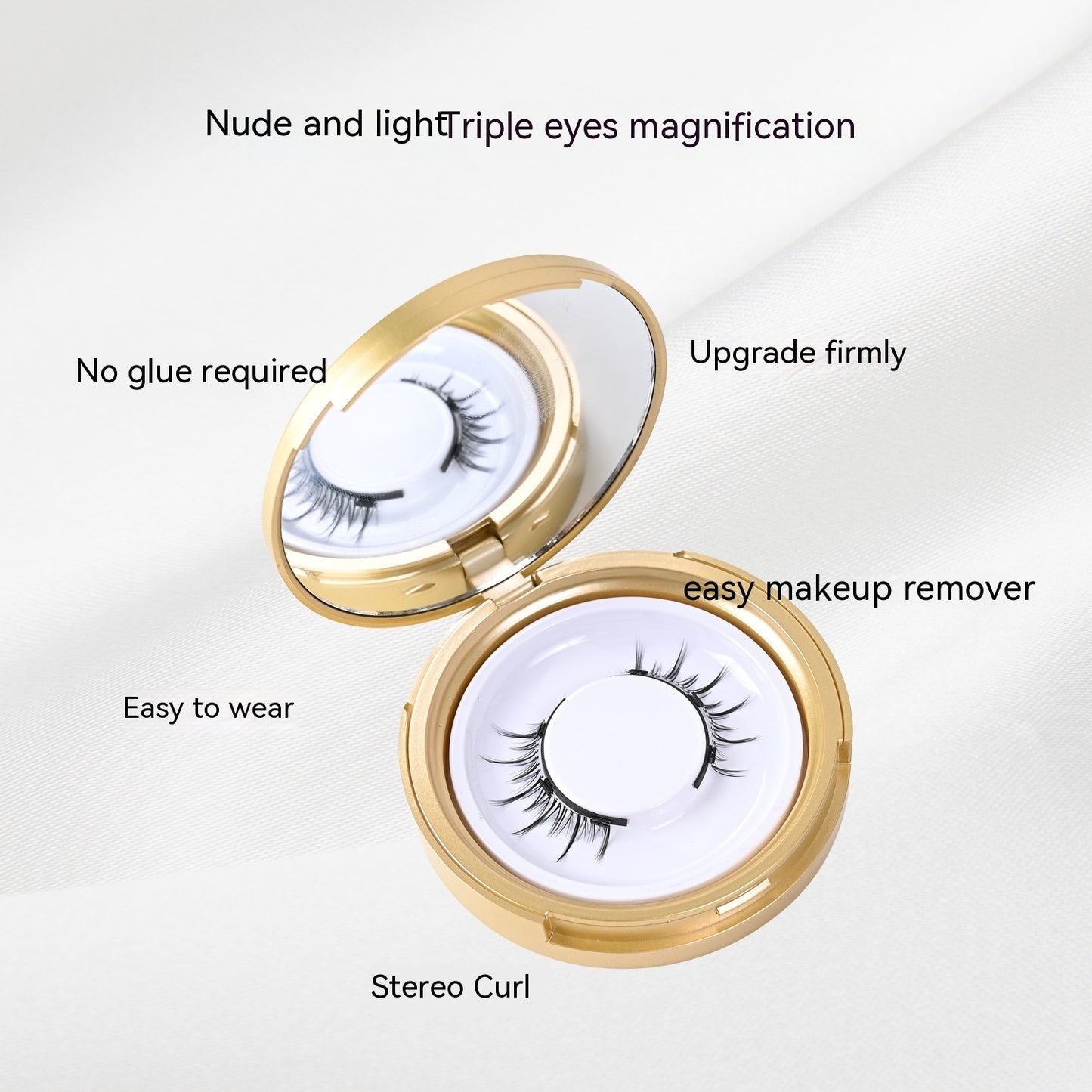 Magnetic Adhesive Free Of Little Devil False Eyelashes