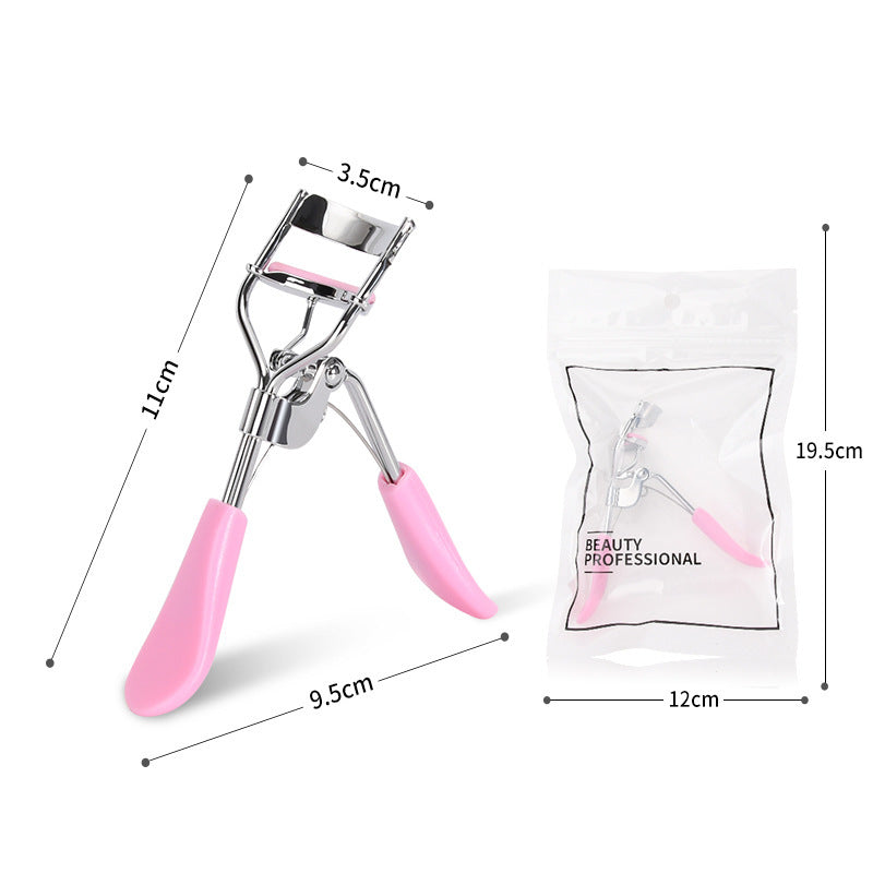 Stainless steel eyelash curler
