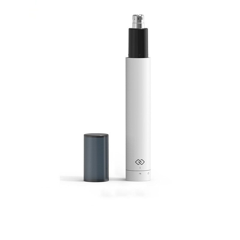 White Mini Whole Body Wash Nose Hair Remover Small Portable Nose Hair Trimmer