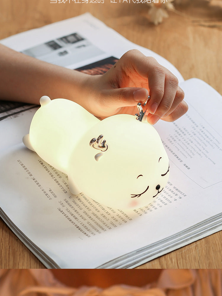 Silicone Night Light In Children's Bedroom