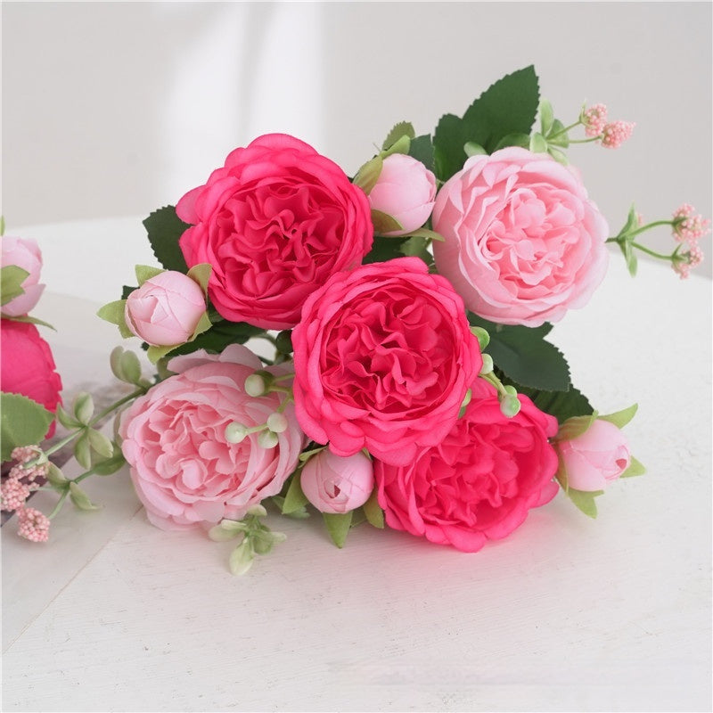 Peony Rose Home Decoration Wedding Hand Holding