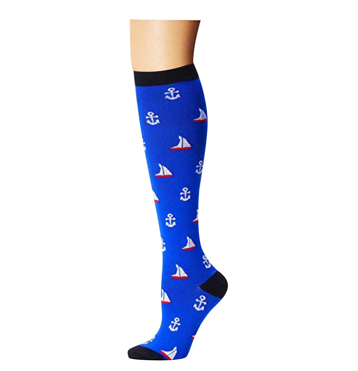 Men's And Women's Running Colored Pressure Socks